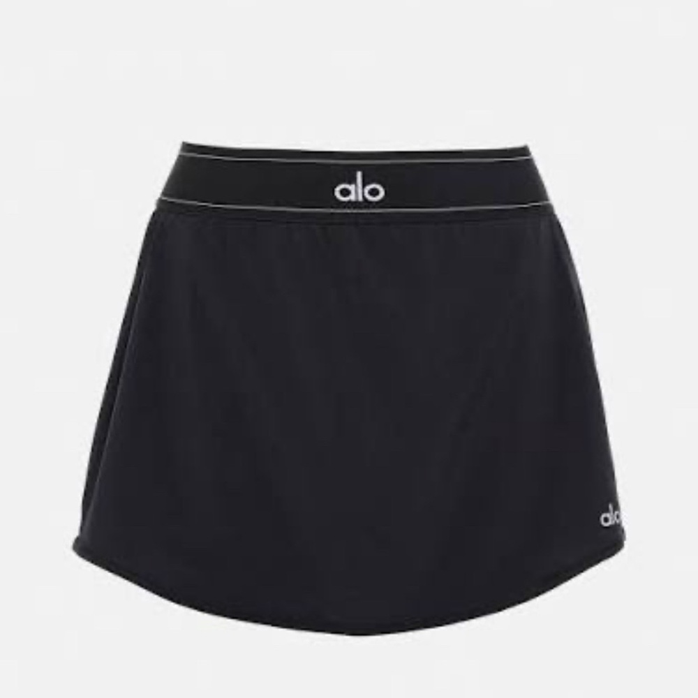 ALO Yoga Classic Black Mini Skirt